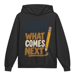 Write What Comes Next Youth Lightweight Hooded Sweatshirt