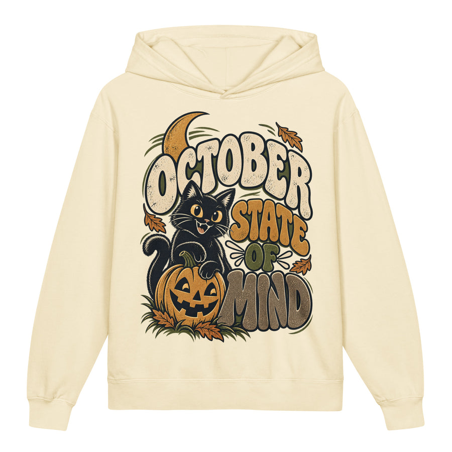 October State of Mind Youth Lightweight Hooded Sweatshirt