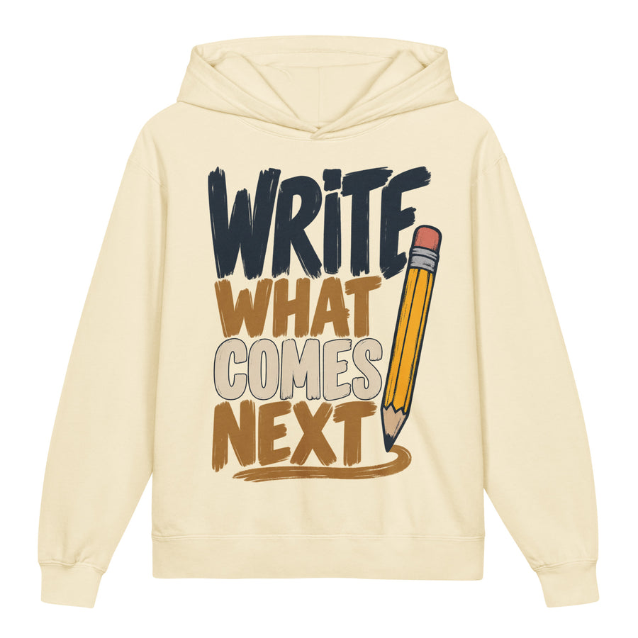 Write What Comes Next Youth Lightweight Hooded Sweatshirt