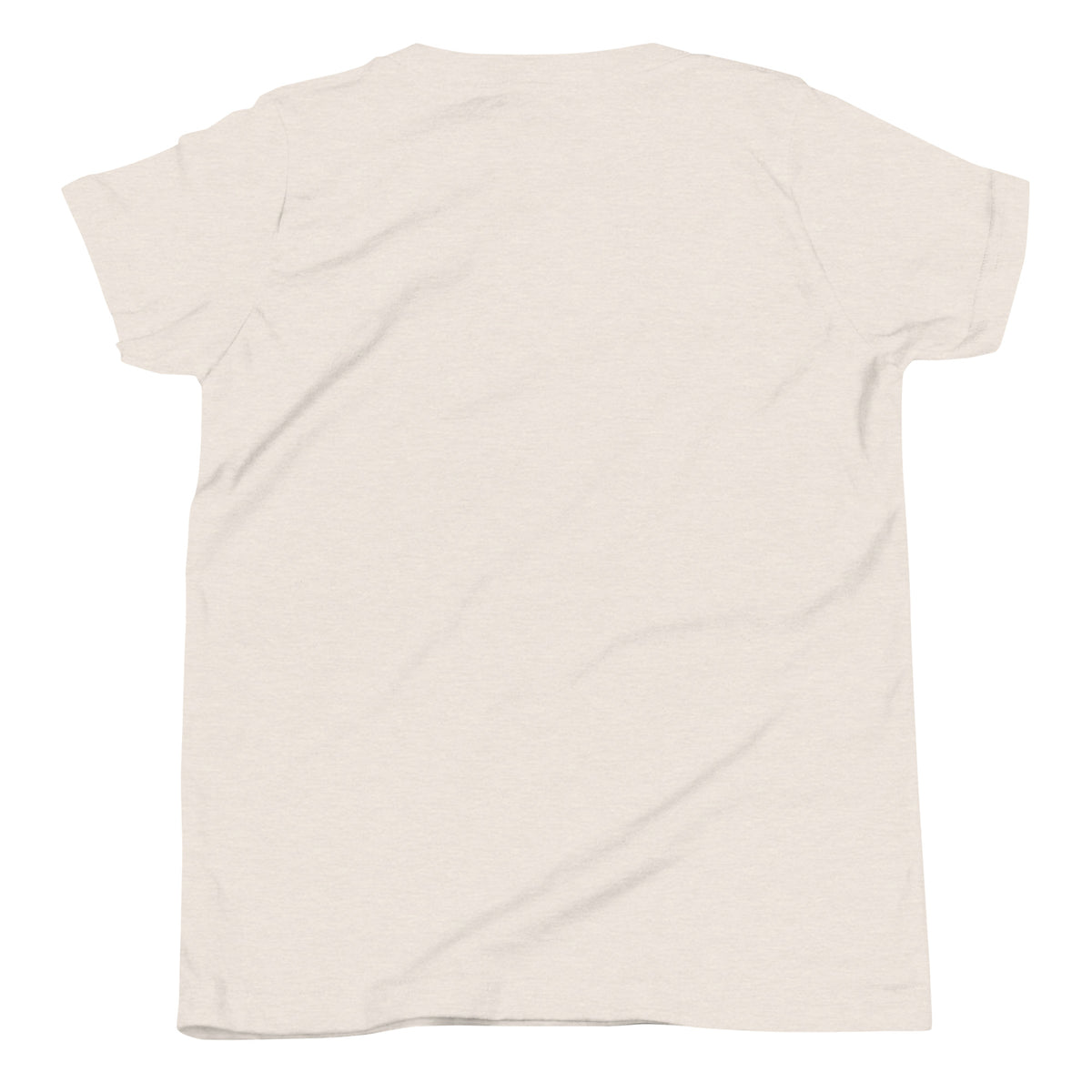 Good Grows Together Youth T-Shirt, blank back view of the youth tee