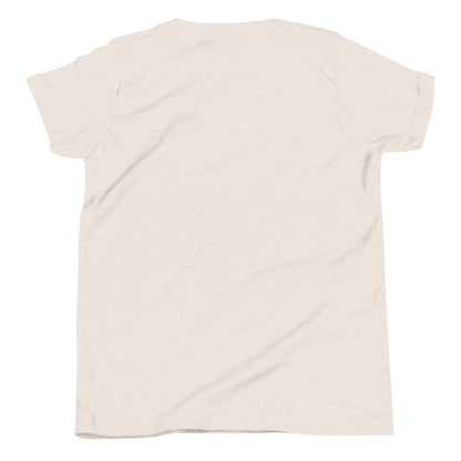 Good Grows Together Youth T-Shirt, blank back view of the youth tee