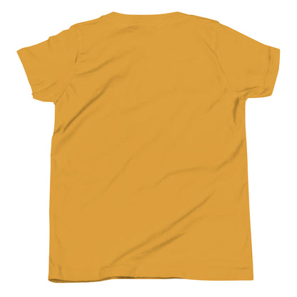 Good Grows Together Youth T-Shirt, blank back view of the youth tee
